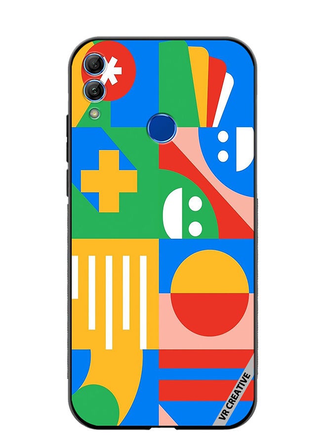 Protective Case Cover For Honor 10 Lite Design Multicolour