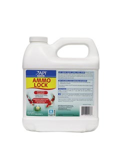API Pond AmmoLock Ammonia Detoxifier For Pond Water 64Ounce Bottle  - Image 1