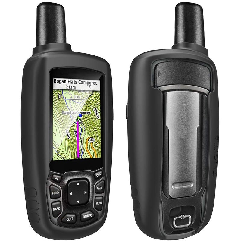 TUSITA Case Compatible with Garmin GPSMAP 62 62s 62st 62sc 62stc 64 64s 64st 64sc 64x 64sx 64csx 65 65s - Silicone Protective Cover Skin - Outdoor Handheld GPS Navigator Accessories - Image 1
