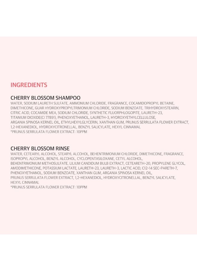 Kerasys Kerasys CHERRY BLOSSOM Perfumed 33.8 fl oz / 1L (Shampoo, 1-Pack)  - Image 3