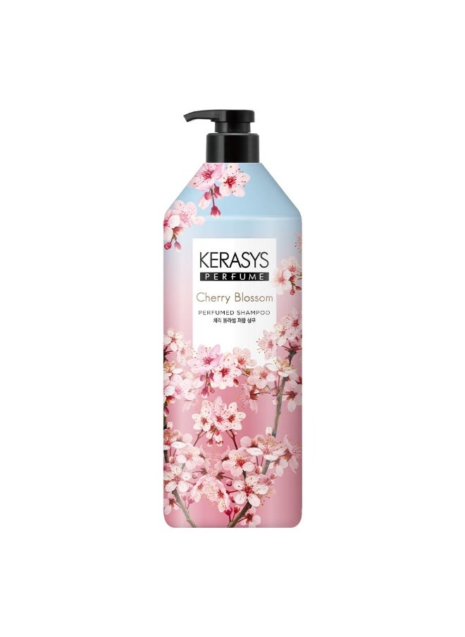 Kerasys Kerasys CHERRY BLOSSOM Perfumed 33.8 fl oz / 1L (Shampoo, 1-Pack)  - Image 1