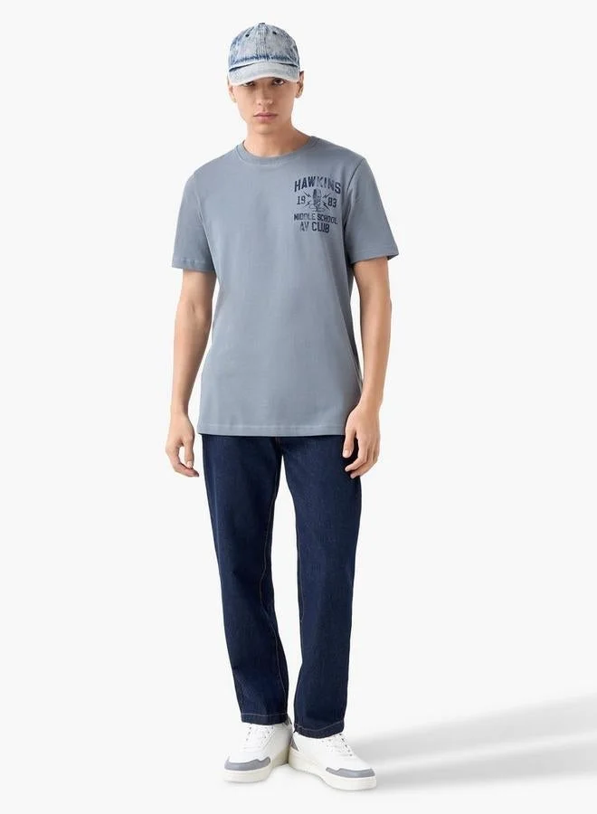 Splash FAV Hawkins Middle School Print T-shirt