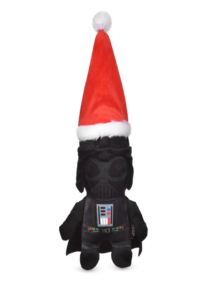 STAR WARS for Pets Dog Toy Darth Vader Toy for Holidays | Santa Darth Vader Dog Squeaky Toy Dog Chew Toy | Holiday Dog Toy Plush Toys | 9 Inch Small Dog Toy (FF19885-22) - Image 1