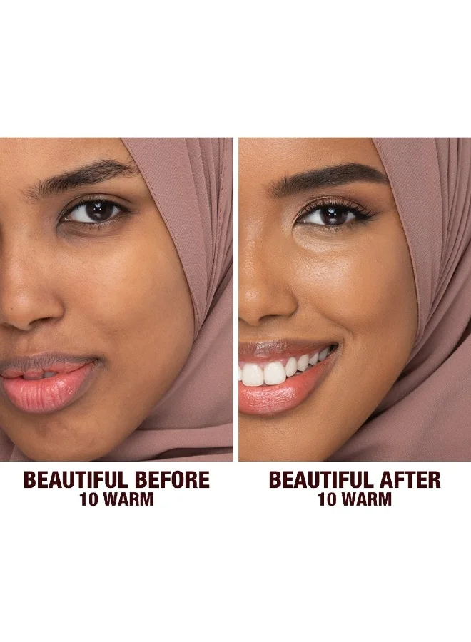 Charlotte Tilbury Beautiful Skin Foundation - 10 Warm