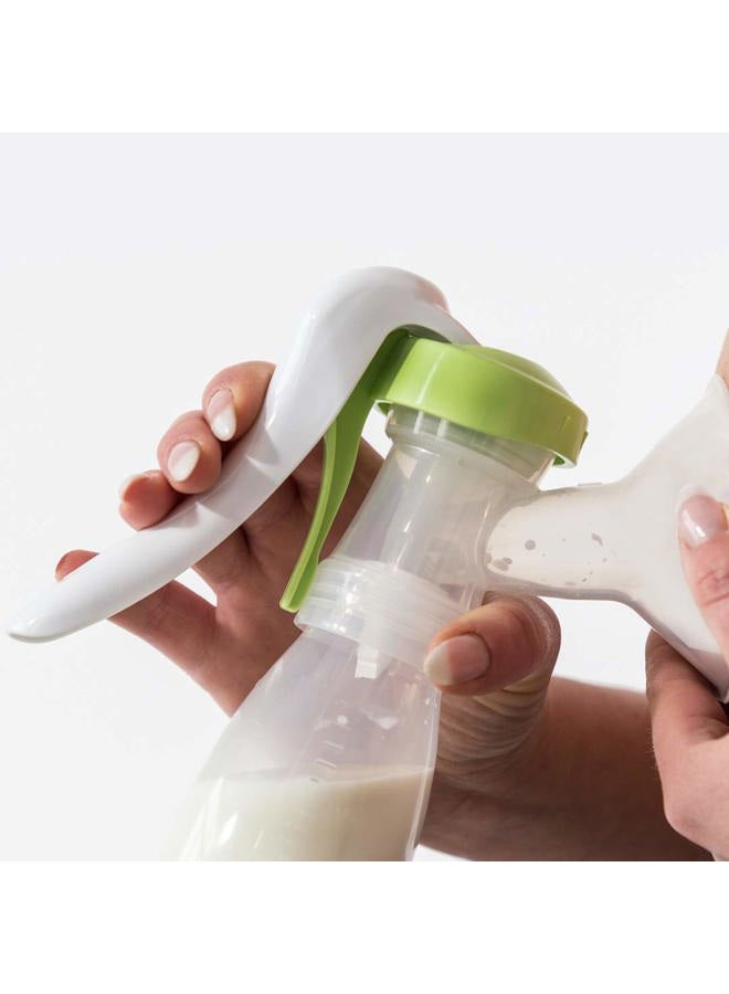 Ardo Amaryll Start Manual Breastpump Includes 26 and 22mm Breast Shells. Portable Quiet Breast Pump. BPA Free Manual Pump for Gentle Pumping. Easy to Use, Swiss Designed Hand Pump Feeding Accessories. - Image 4