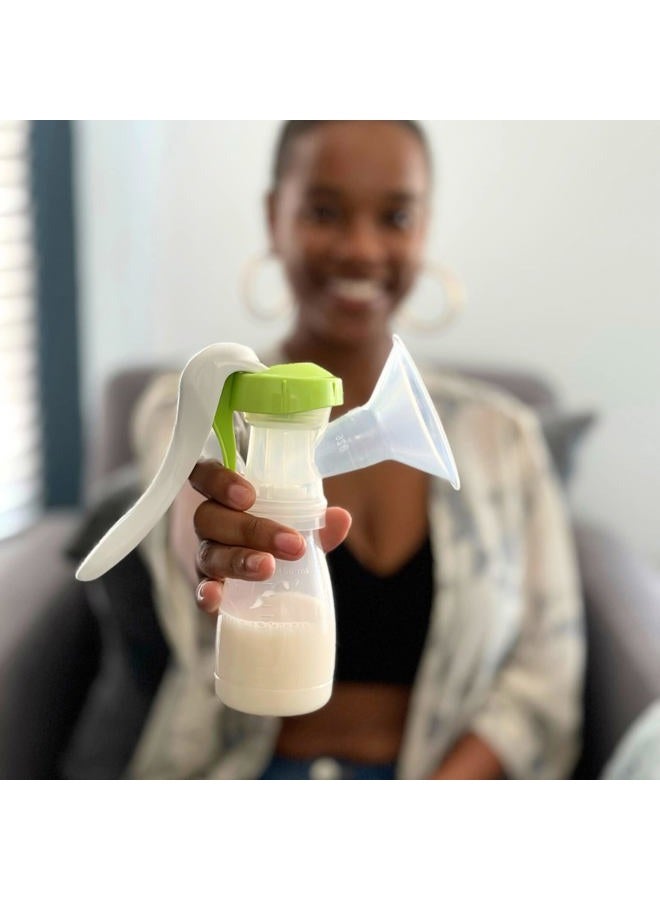 Ardo Amaryll Start Manual Breastpump Includes 26 and 22mm Breast Shells. Portable Quiet Breast Pump. BPA Free Manual Pump for Gentle Pumping. Easy to Use, Swiss Designed Hand Pump Feeding Accessories. - Image 5