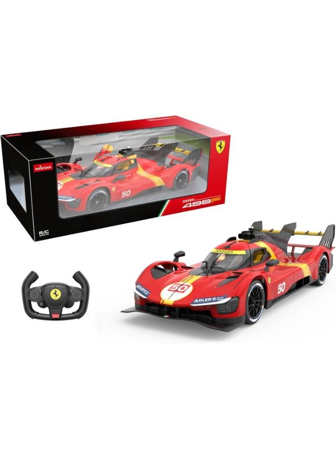 Rastar R/C Car Ferrari 499P 1:14 Red - Image 2