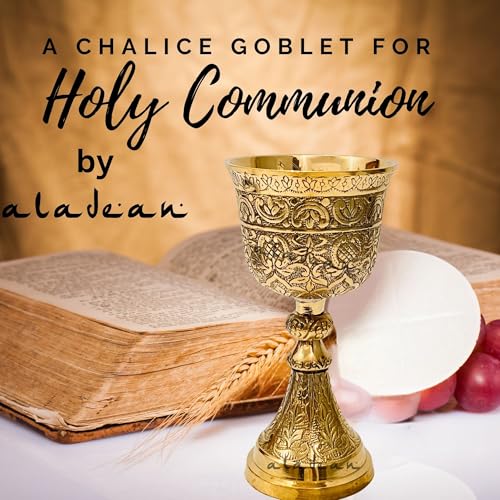 ALADEAN Vintage Chalice Goblet | 1x Royal Wine Cups of King Arthur - Renaissance Medieval Goblet Gifts, Wedding Anniversary Ceremonial Drinkware Pack of 1pc (King Chalice) - Image 5