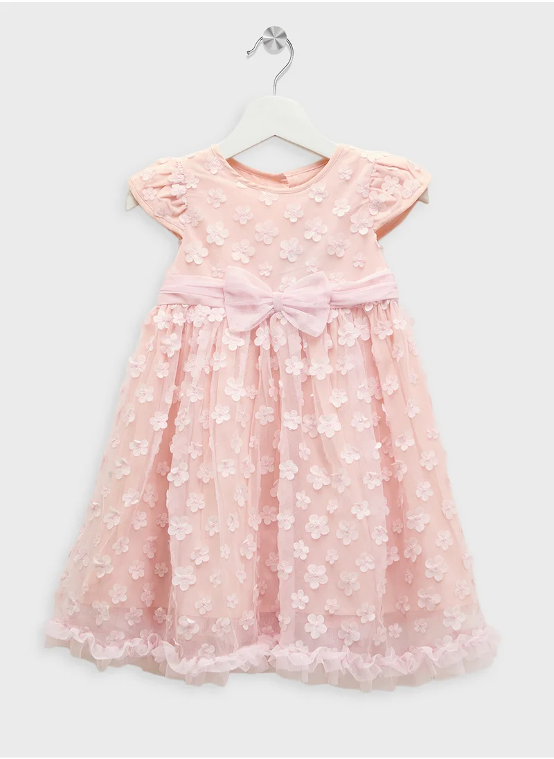 ريبلز مع نمشي Girls Party Dress