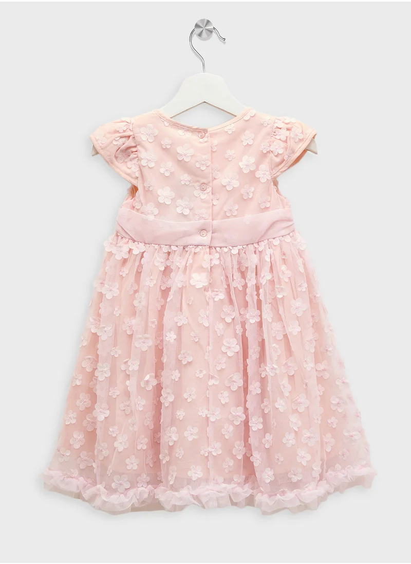 ريبلز مع نمشي Girls Party Dress
