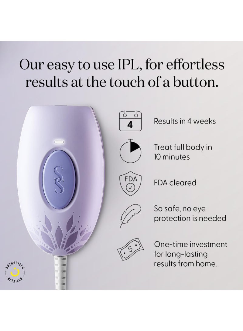 SMOOTHSKIN Pure Mini Lite IPL: IPL Hair Removal Device with 1 Energy Settings for Men & Women, Long-Lasting, Hair-Free Skin at Home (Lilac) - Image 4