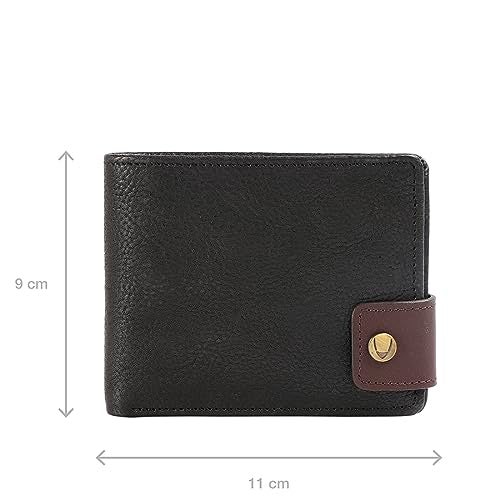 Hidesign Leather Men's Bohemian Wallet (Black) - Image 2