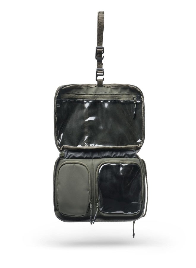 NOMATIC Toiletry Bag for Travel - Great for Travel Size Toiletries - Travel Essentials Wash Bag - Makeup Bag, (Olive), Large V2 - Image 3