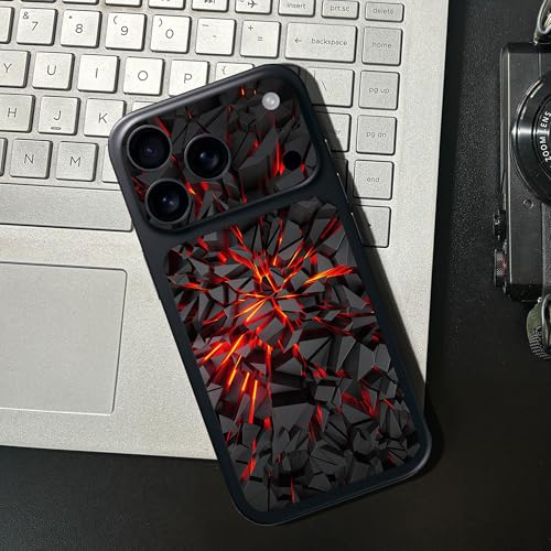 CXWITHY Skin Wrap for iPhone 17 Pro Max, Protective Film Sitcker Cover for Camera, Ultra Thin Vinyl Decal for Phone Back (Red Stone) - Image 5