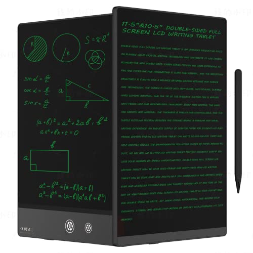 Ksequ LCD Writing Tablet for Adults 105 LCD Writing TabletDoubleSided Full ScreenDigital Notepad for SchoolOfficeHomeErasableReusable - Image 1
