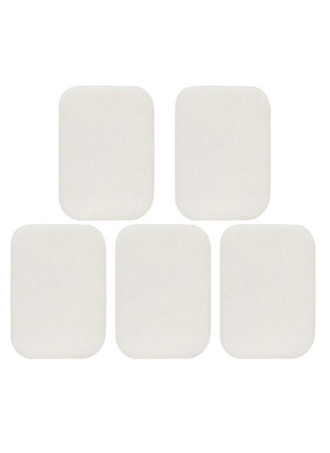 5pcs White Ultra Fine Filter Cotton Particle Dust Filter for DeVilbiss Respirator DV54/55/56/57