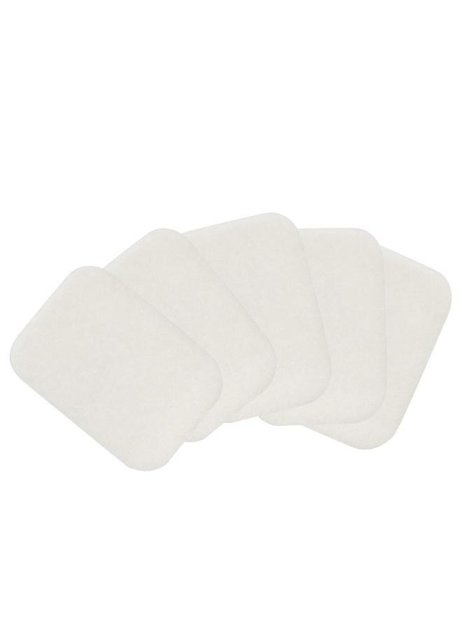 Thoraya - 5pcs White Ultra Fine Filter Cotton Particle Dust Filter for DeVilbiss Respirator DV54/55/56/57 - Image 1