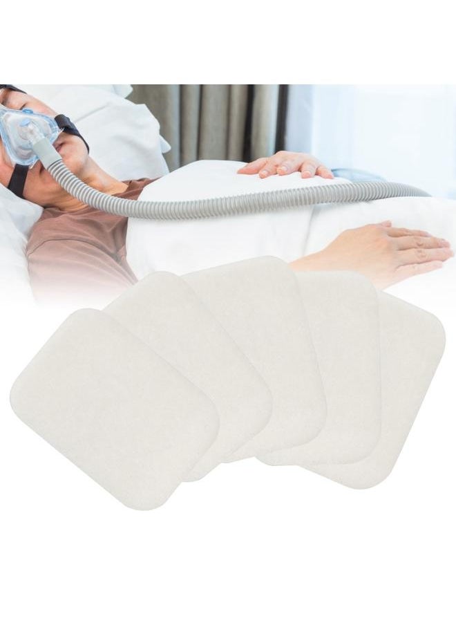 Thoraya - 5pcs White Ultra Fine Filter Cotton Particle Dust Filter for DeVilbiss Respirator DV54/55/56/57 - Image 1