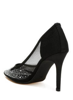 Mesh Rhinestone Stiletto Pump in Black - pzsku/Z38EB7119AFBE1A620E8AZ/45/_/1720607198/e9f2f9b5-76d7-4cfb-a295-adb5e009c165