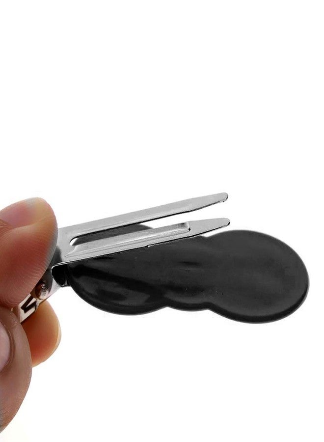 إيكان مشابك تقسيم الشعر الصغيرة من إيكان، مشابك تصفيف الشعر، 15 غرام، عبوة من قطعة واحدة (مجموعة من 4 قطع سوداء) - Image 4