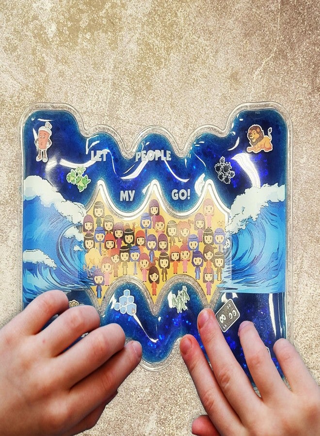 رايت لايت هدايا رايت لايت سكويش آند سبليت ذا سي لعيد الفصح، تُقسم عند الضغط! هدايا ممتعة وتعليمية لعيد الفصح، وهدايا لتعلم الهاجاداه، وحقيبة هدايا لحفلات الأعياد اليهودية، وهدايا لساعات من المرح! - Image 5