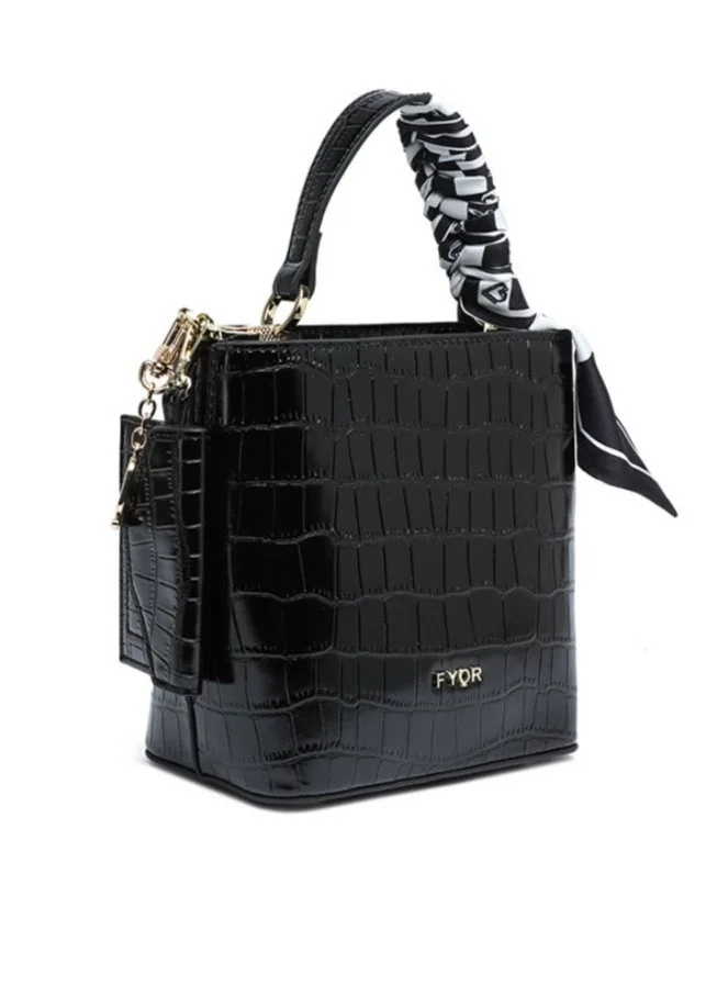 FYOR Accented Textured Handbag BD 108