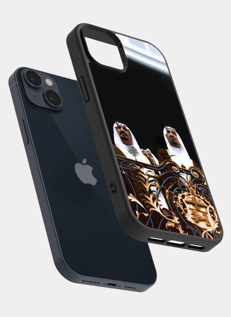 PXLAAT iPhone 14 Plus case cover King Khaled and Prince Sultan - Image 2
