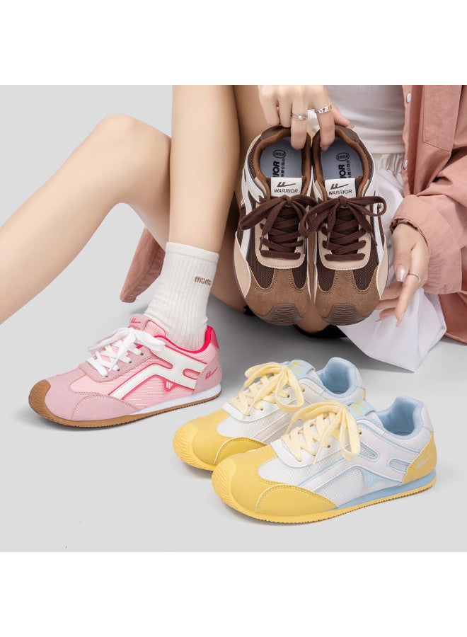 Pull Back Huili Women's Shoes, Thin-soled Training Shoes, Breathable Mesh, Lightweight Casual Sneakers, Wxy5188z, Pink Rose Red, Size 36 - Image 4