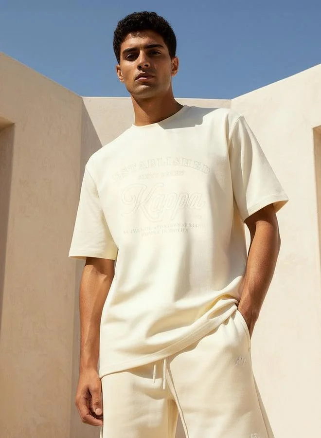 Kappa Kappa Men Embroidered T shirt