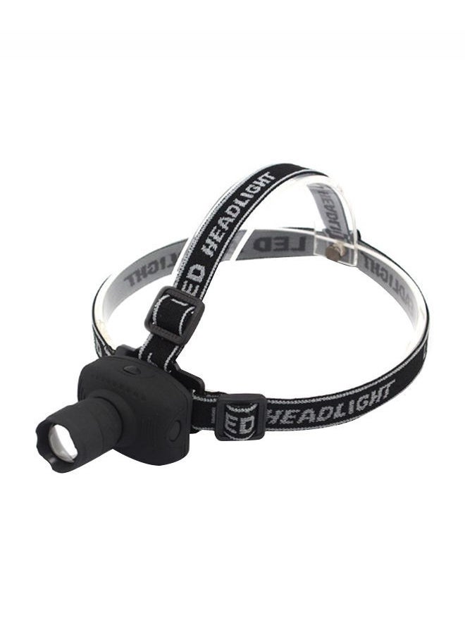 NIBEMINENT Waterproof LED Head Flashlight Black 2.5 x 7.4centimeter  - Image 2