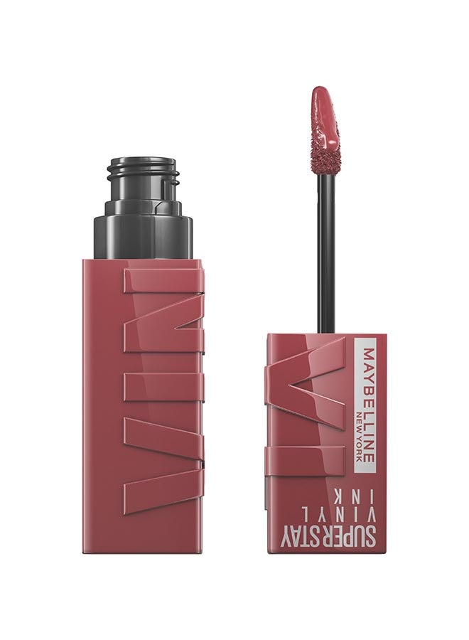 MAYBELLINE NEW YORK Super Stay Vinyl Ink Longwear Transfer Proof Gloss Lipstick, 40 WITTY  - Image 1