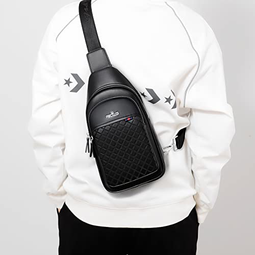 FSD.WG sling Backpack for Men Chest Bag Crossbody Shoulder Bags Travel Bag Purse for Men with Water Resistant - Image 2