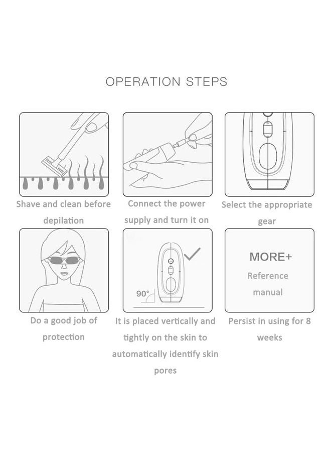 Arabest Professional IPL Hair Removal Device Green 16.9 x 7.3 x 4.7cm - Image 4