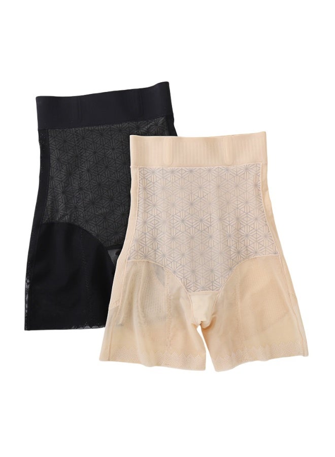 KUYING High Waisted Anti Glare Postpartum Waist Cinching And Hip Lifting Safety Pants For Body Shaping Set Of 2  - Image 1