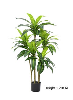 CIMIA Artificial Dracaena Tree.Five Sticks And 74 Leaves.Artificial Silk Tree for Home Office Living Room Decor Indoor.  - Image 5