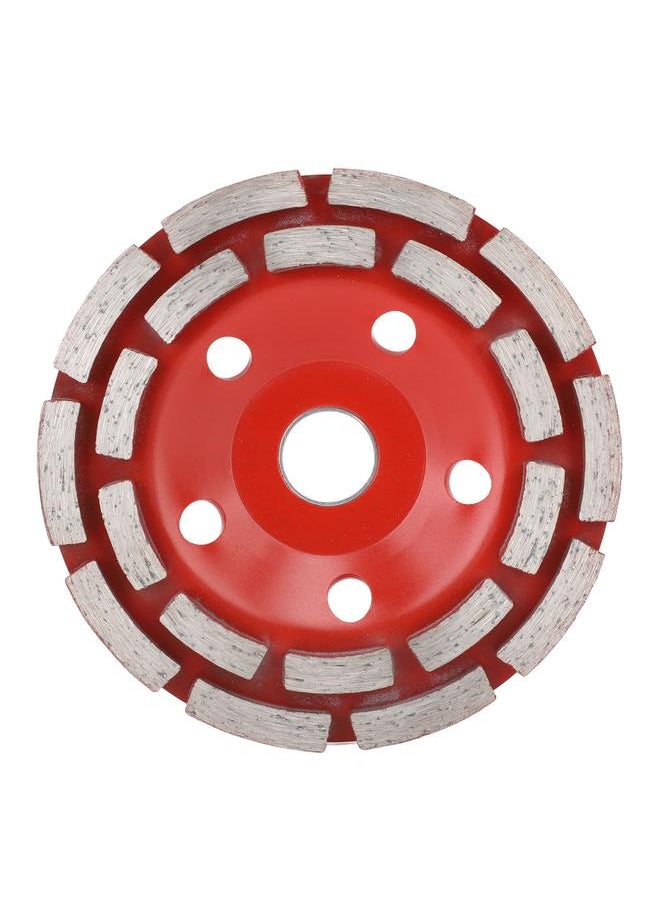 Thoraya 125mm Cup Grinding Wheel Dustproof Precise Cutting Double Row Grinding Wheel for 125 Angle Grinder  - Image 1
