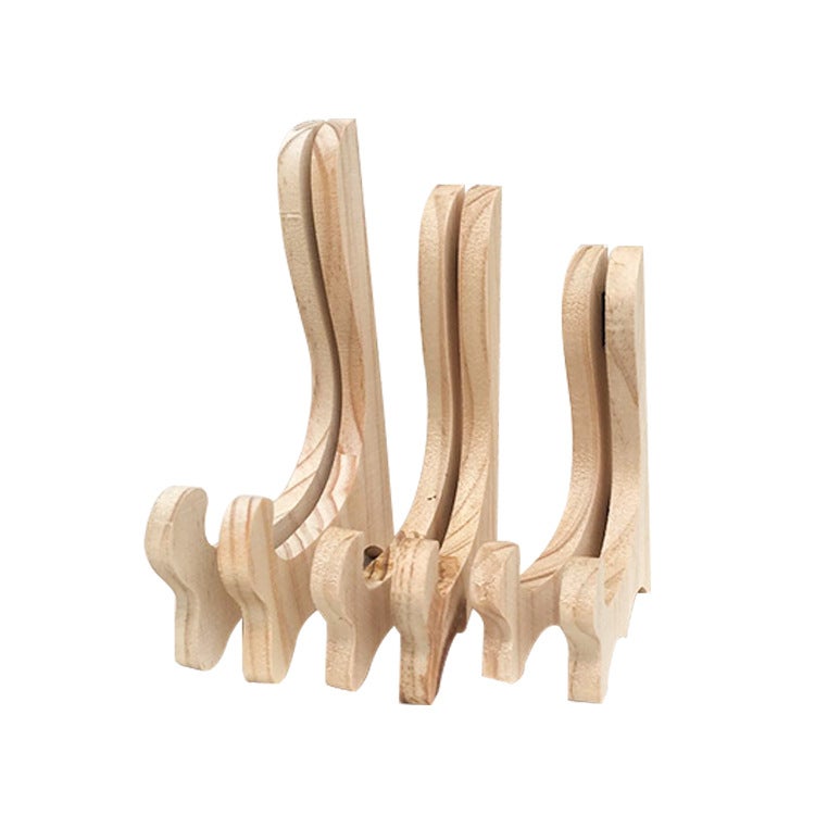 Tea Cake Rack Tea Rack Wooden Small Decoration Tea Pu'Er Tea Shelf Display Rack Plate Tea Cake Bracket Bracket Table - Image 5