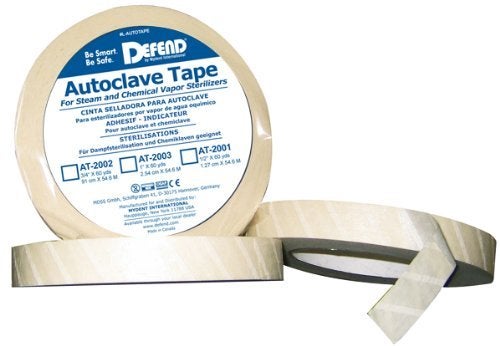 Defend Autoclave Tape-Sterilization Tape (1/2" wide) - Image 2