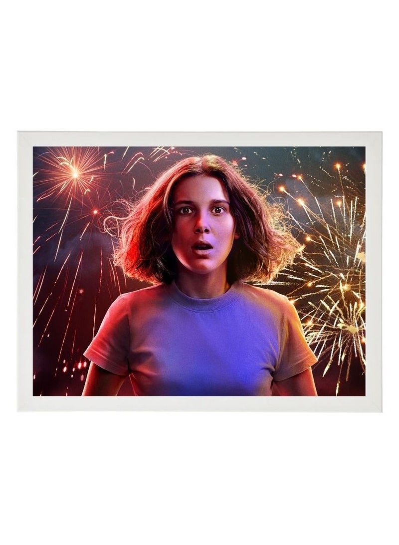 RKN Stranger Things Eleven Character Eleven Digital Wall Art Poster Frame 30x40 cm - Image 2