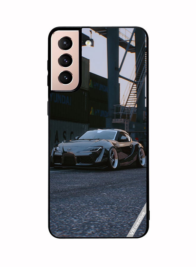 VR CREATIVE Protective Case Cover For Samsung Galaxy S21 5G Toyota 86 Design Multicolour - Image 1