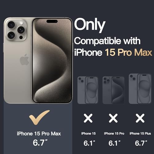 ZedGear for iPhone 15 Pro Max Case Cover Compatible with Magsafe Anti Yellow Silicone Clear Shockproof Scratch Resistant Protective Phone Soft Silicone Slim Cover for iPhone 15 Pro Max (Transparent) - Image 2