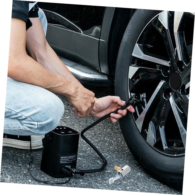 Locking Tire Inflator Nozzle Adapter Clip for Portable Air Pumps Vehicles Inflatables - Image 5