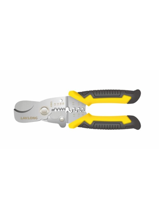 LANLONG Lanlong 8" Multi-Purpose Wire Cutter and Trammel Pliers 