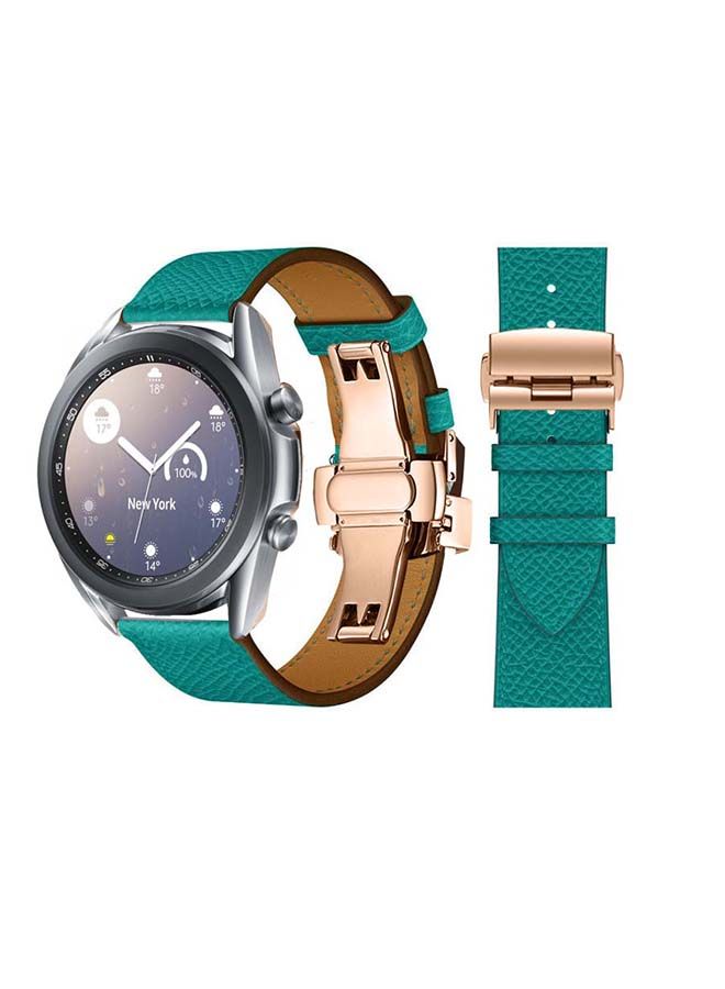 NIBEMINENT Replacement Band For Samsung Galaxy Watch3 Green - Image 1