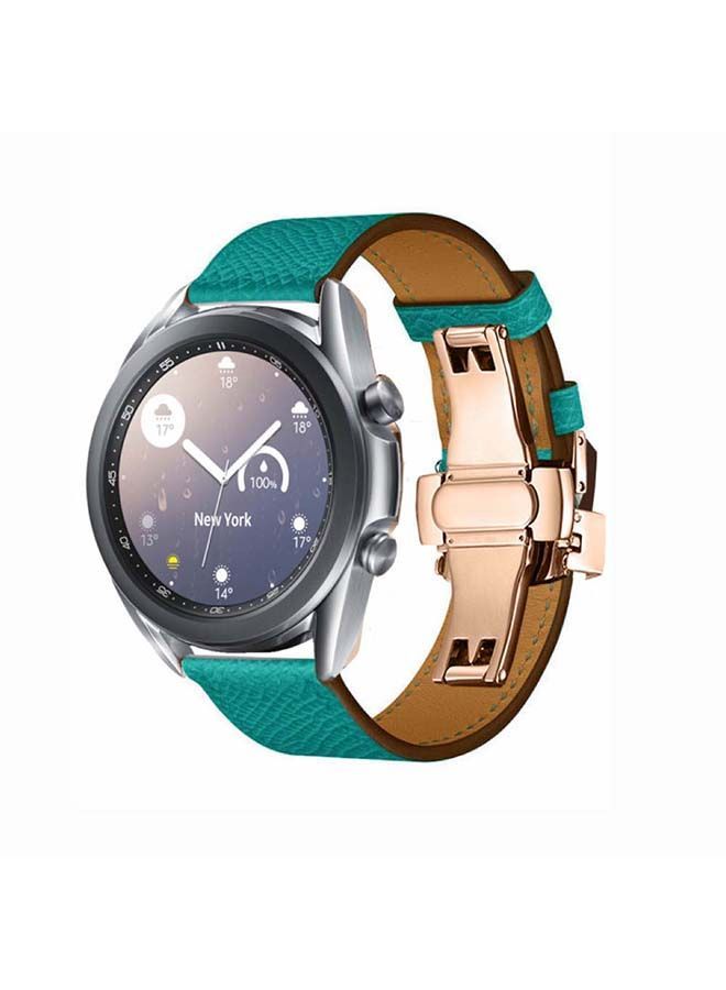 NIBEMINENT Replacement Band For Samsung Galaxy Watch3 Green - Image 2