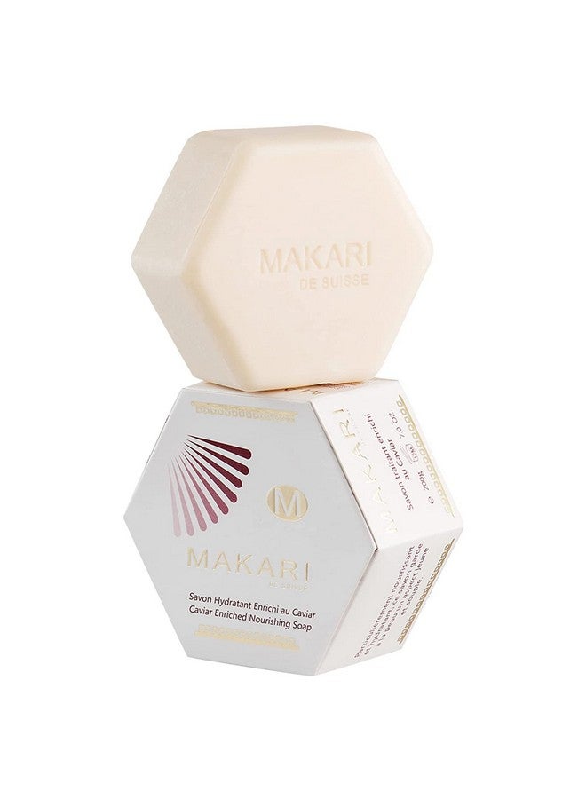 Makari Classic Caviar Enriched Treatment Soap 7.0 Oz - Moisturizing & Brightening Bar Soap For Face & Body - Anti-Aging Cleanser Combats Dryness, Dullness, Wrinkles & Blemishes - Image 1