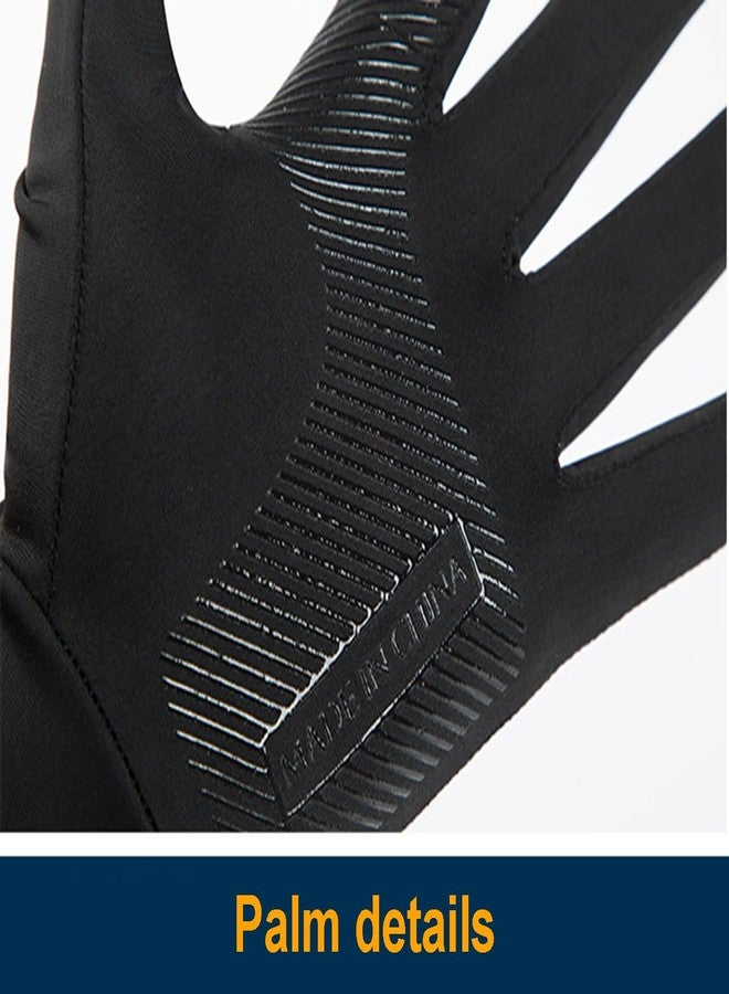 إيوهاك قفازات إيوهاك الرجالية للصيد، واقية من الأشعة فوق البنفسجية، قفازات صيفية بدون أصابع مانعة للانزلاق، مناسبة للقيادة والمشي لمسافات طويلة وركوب الدراجات - Image 4