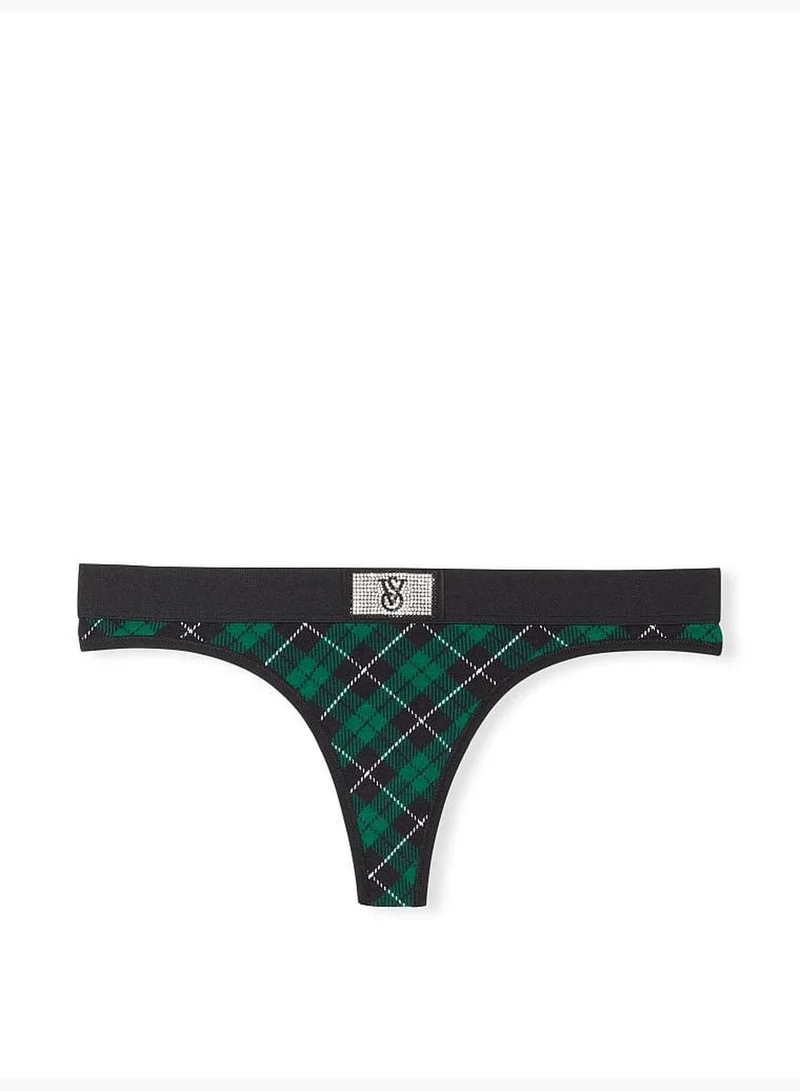Victoria's Secret Shine Patch Thong Panty