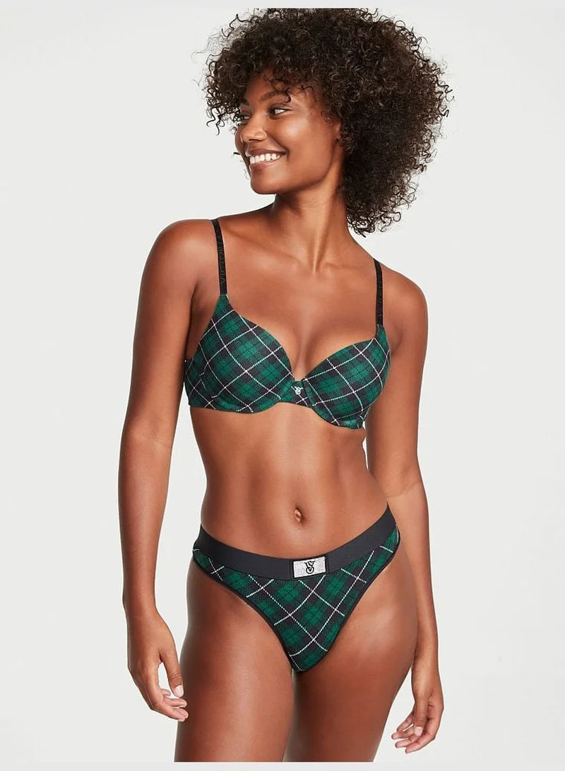 Victoria's Secret Shine Patch Thong Panty
