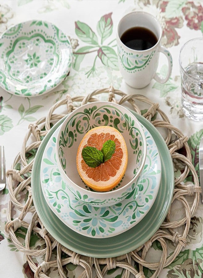 Juliska Provence Rattan Placemat - Whitewash - Image 3